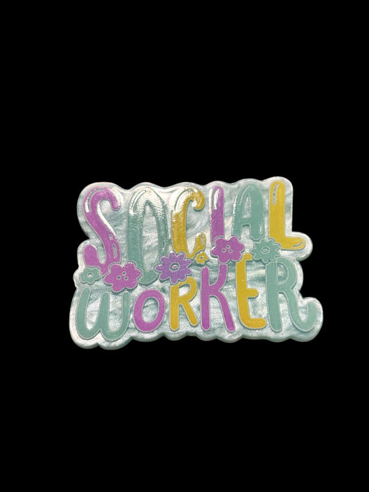 Social Worker-pastel