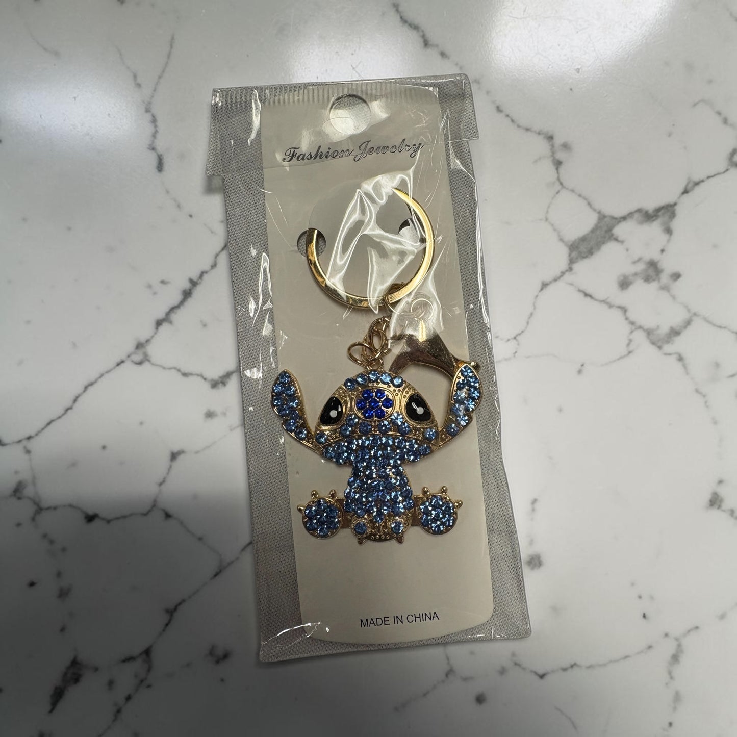 Stitch gem keychains