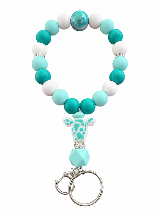 Turquoise cow